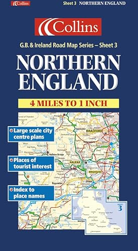 9780004489810: Road Map Great Britain and Ireland: Sheet 3 – Northern England (Great Britain and Ireland Road Map)