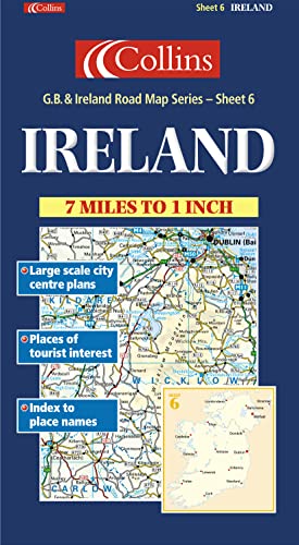 9780004489841: Road Map Great Britain and Ireland: Sheet 6 – Ireland (Great Britain and Ireland Road Map)