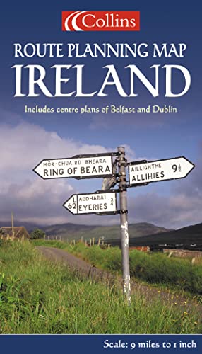 Stock image for Ireland (Route Planning Map) for sale by AwesomeBooks