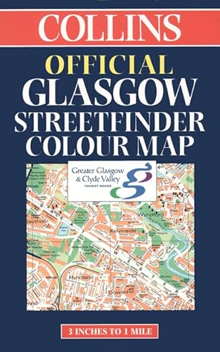 9780004490014: Official Glasgow Streetfinder Colour Map