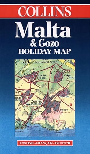 9780004490489: Malta and Gozo (Holiday Map)