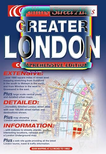 Beispielbild fr Greater London Street Atlas zum Verkauf von WorldofBooks