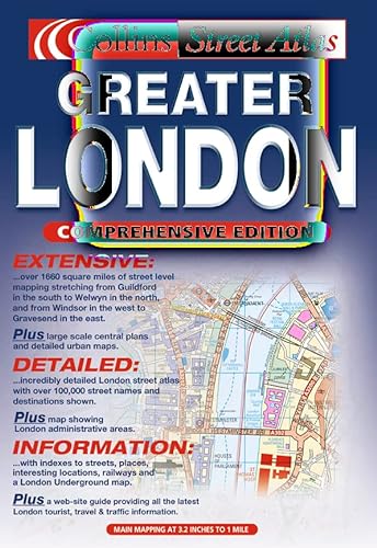 9780004490618: Greater London Street Atlas