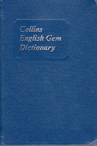 9780004583020: English Dictionary (Gem Dictionaries)