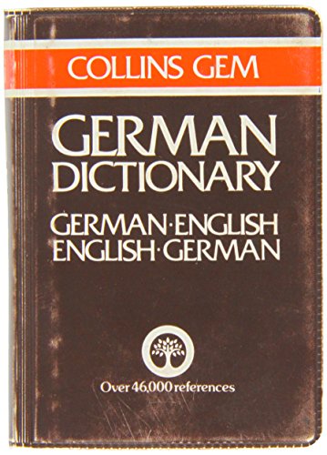 9780004586199: German-English, English-German Dictionary (Gem Dictionaries)