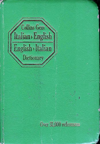 Stock image for Collins Gem Italian-English English-Italian Dictionary for sale by HPB-Diamond