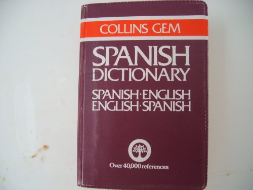 Beispielbild fr Collins Gem Dictionary: Spanish-English English-Spanish Espanol-Ingles Ingles-Espanol zum Verkauf von OddReads