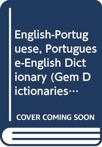 Stock image for English-Portuguese, Portuguese-English Dictionary (Gem Dictionaries) for sale by ThriftBooks-Dallas