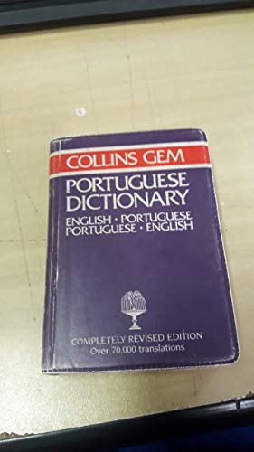 Stock image for Collins Gem Dictionary, Portuguese-English for sale by Wonder Book