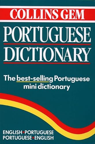 Stock image for Collins Gem Portuguese Dictionary: English Portuguese/Portuguese English for sale by Jenson Books Inc