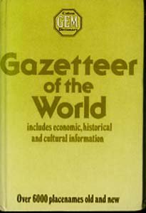 Stock image for Gazetteer of the World includes economic, historical and cultural information (Collins Little Gem) for sale by WorldofBooks