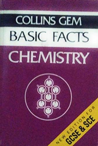 Chemistry (Basic Facts) (9780004588872) by Scott, W. A. H.; Cross, T.; Maddocks, Dave