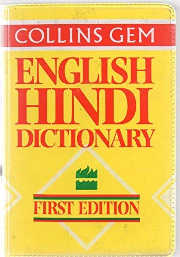 Beispielbild fr Collins Gem English Hindi Dictionary zum Verkauf von HPB-Emerald