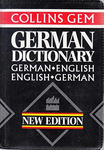 Stock image for Collins Gem German Dictionary: German-English, English-German for sale by Great Expectations Rare Books