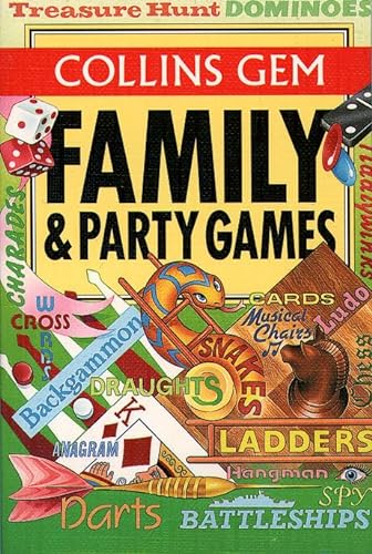 9780004589930: Collins Gem – Family and Party Games (Collins Gem Guides)