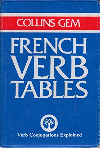 9780004593050: Collins Gem French Verb Tables (Collins Gems)