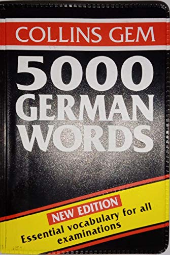 Stock image for Collins Gem 5000 German Words (Collins Gems) for sale by Books Unplugged