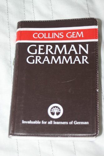 Stock image for Collins Gem German Grammar (Collins Gems) for sale by SecondSale