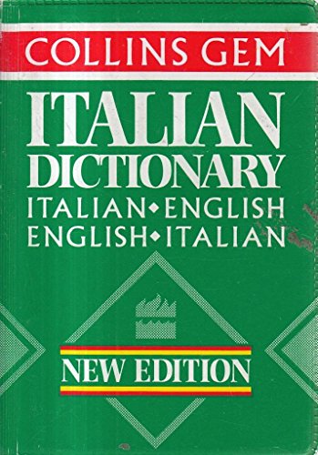 Beispielbild fr Collins Gem Italian Dictionary: Italian-English English-Italian zum Verkauf von Wonder Book