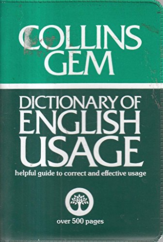 Collins Pocket Dictionary of English Usage (9780004700731) by Hardie, Ronald G.