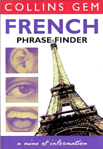 Imagen de archivo de French Phrase Finder (Collins Gem Phrase Finder) a la venta por SecondSale