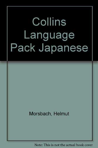 Collins Japanese Phrase Book and Dictionary (9780004702865) by Morsbach, Helmut; Kurebayashi, Kazue