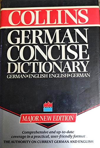Stock image for Collins German Concise Dictionary for sale by Reuseabook