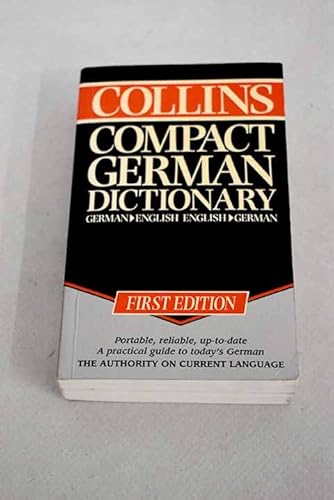 Beispielbild fr Collins Compact German Dictionary zum Verkauf von WorldofBooks
