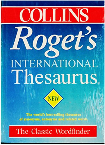 9780004704555: Collins Roget’s International Thesaurus