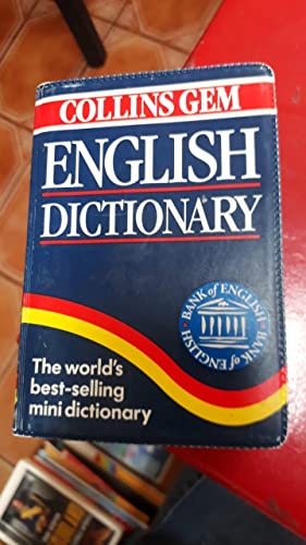 Stock image for Collins Gem English Dictionary (Collins Gems) for sale by Wonder Book