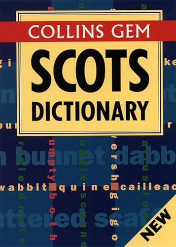 9780004704869: Scots Dictionary (Collins Gems)