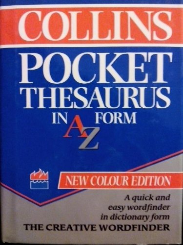 Imagen de archivo de Collins Pocket Thesaurus : In A-Z Form a la venta por Better World Books: West