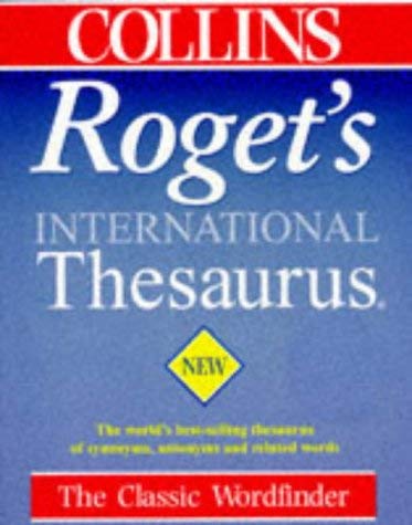Beispielbild fr Collins Roget  s International Thesaurus zum Verkauf von WorldofBooks