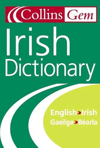 Beispielbild fr Collins Gem Irish Dictionary zum Verkauf von Wonder Book