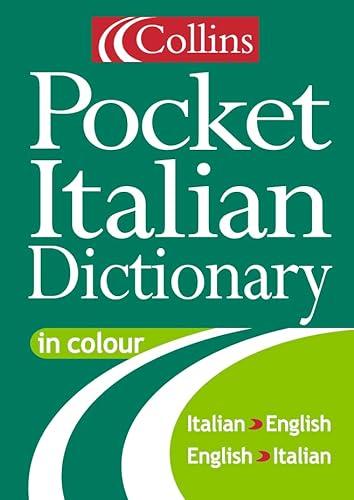 Imagen de archivo de COLLINS POCKET ITALIAN DICTIONARY IN COLOUR ITALIAN/ENGLISH/ITALIAN a la venta por Librightbooks