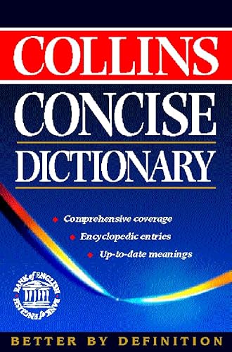 9780004707785: Collins Concise English Dictionary