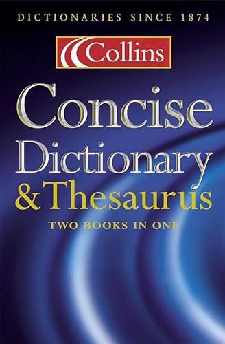 9780004708447: Collins Concise Dictionary and Thesaurus