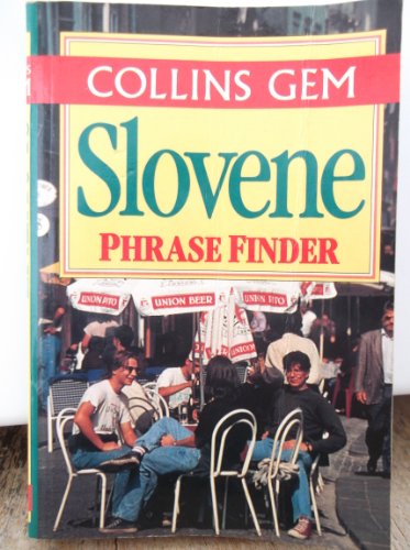 Stock image for Collins Gem - Slovene Phrase Finder for sale by Brit Books