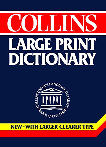 Stock image for Collins Large Print Dictionary for sale by medimops