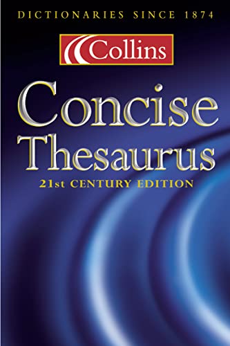 9780004721101: Collins Concise Thesaurus