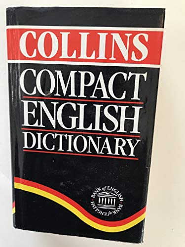 Beispielbild fr Collins Compact English Dictionary zum Verkauf von The Book Cellar, LLC