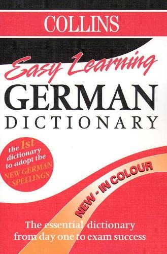 9780004721903: Collins Easy Learning German Dictionary (Collins Easy Learning German)