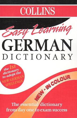 9780004721903: Collins Easy Learning German Dictionary (Collins Easy Learning German)