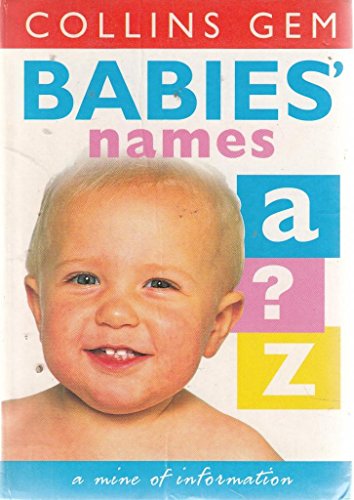 Babies' Names (9780004722917) by Cresswell, Julia