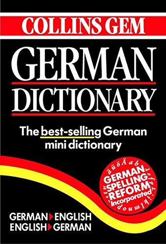 Beispielbild fr Collins Gem German Dictionary zum Verkauf von WorldofBooks