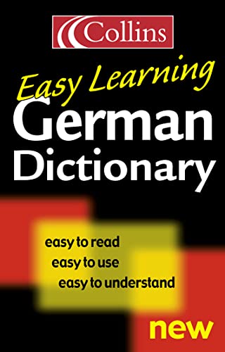 9780004724027: Collins Easy Learning German Dictionary (Collins Easy Learning German)