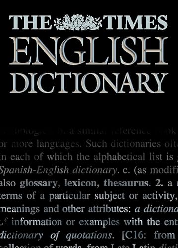 9780004724607: The Times English Dictionary