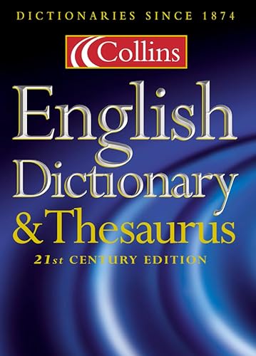 9780004725031: Collins English Dictionary and Thesaurus (Dictionary/Thesaurus)