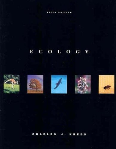 ECOLOGY -TEXT (9780004862491) by Charles J. Krebs