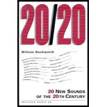 20/20: Twenty New Sounds of the 20th Century - Textbook Only (9780004961880) by Unknown Author